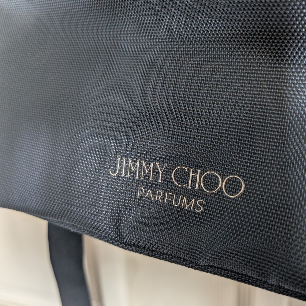 NWT Navy Blue Jimmy Choo Drawstring Backpack - Picture 3 of 7
